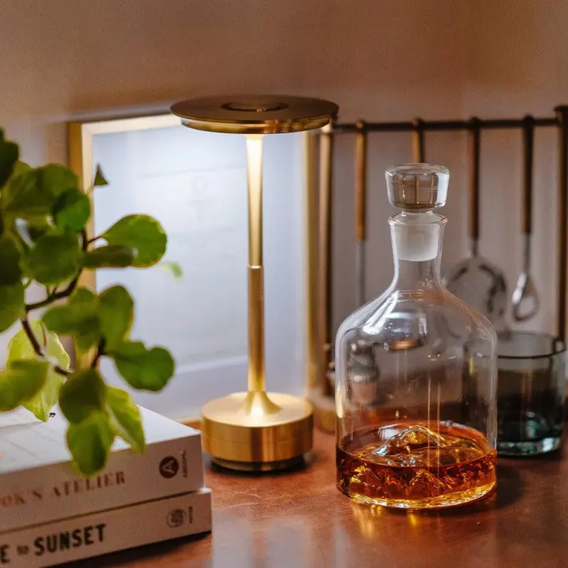 Ambient Metallic Wireless Table Lamp tag1