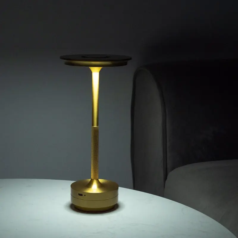 Ambient Metallic Wireless Table Lamp tag1