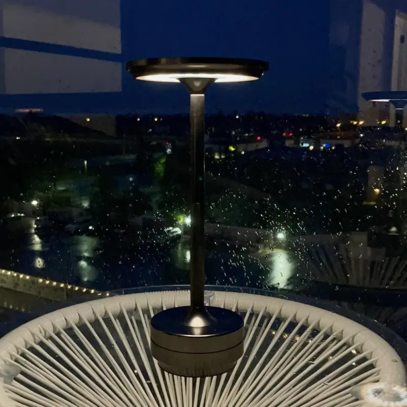 Ambient Metallic Wireless Table Lamp tag1