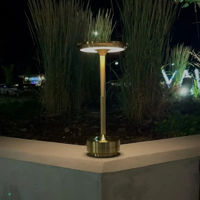 Ambient Metallic Wireless Table Lamp tag1