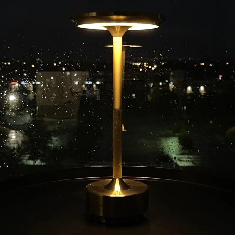 Ambient Metallic Wireless Table Lamp tag1