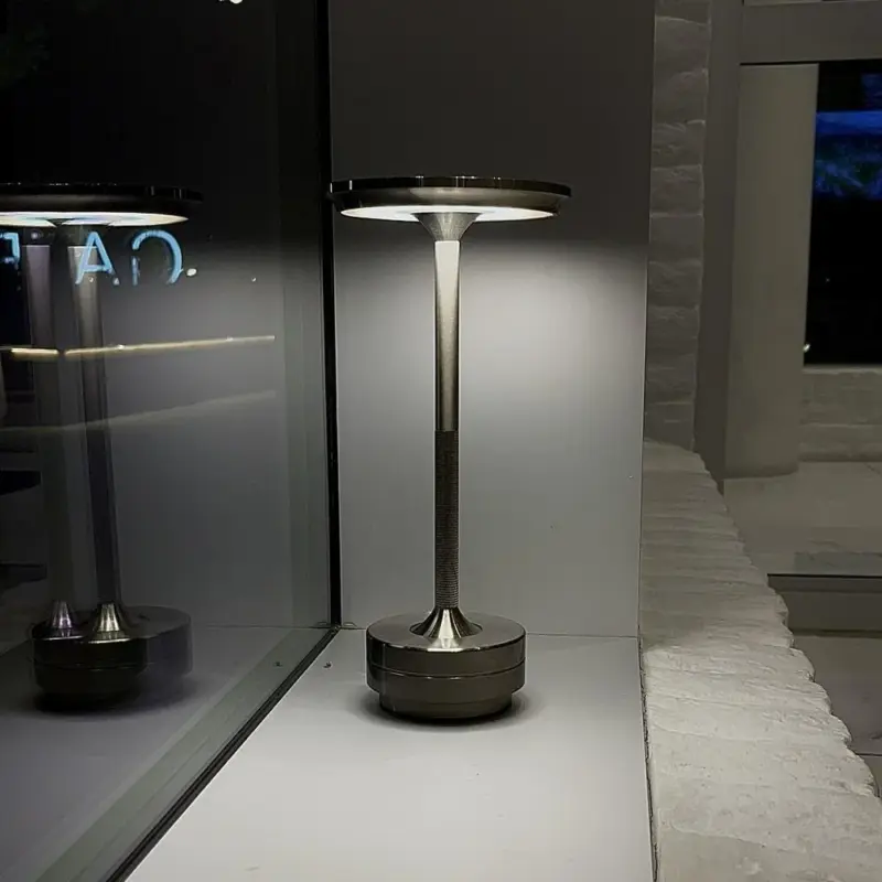 Ambient Metallic Wireless Table Lamp tag1
