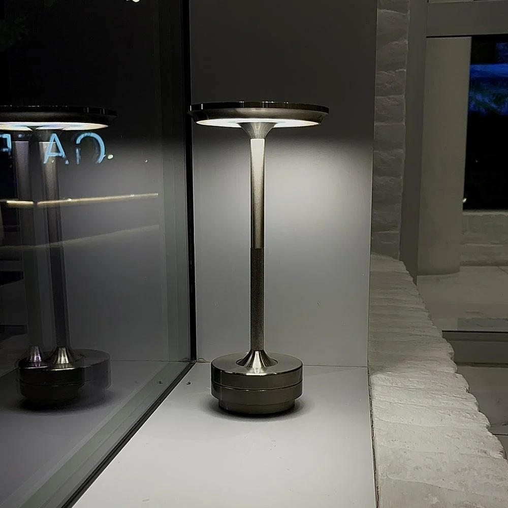 Ambient Metallic Wireless Table Lamp -  - #tag1#