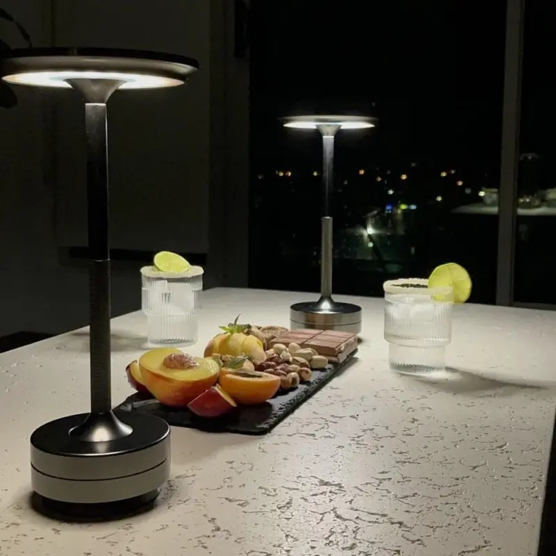 Ambient Metallic Wireless Table Lamp tag1