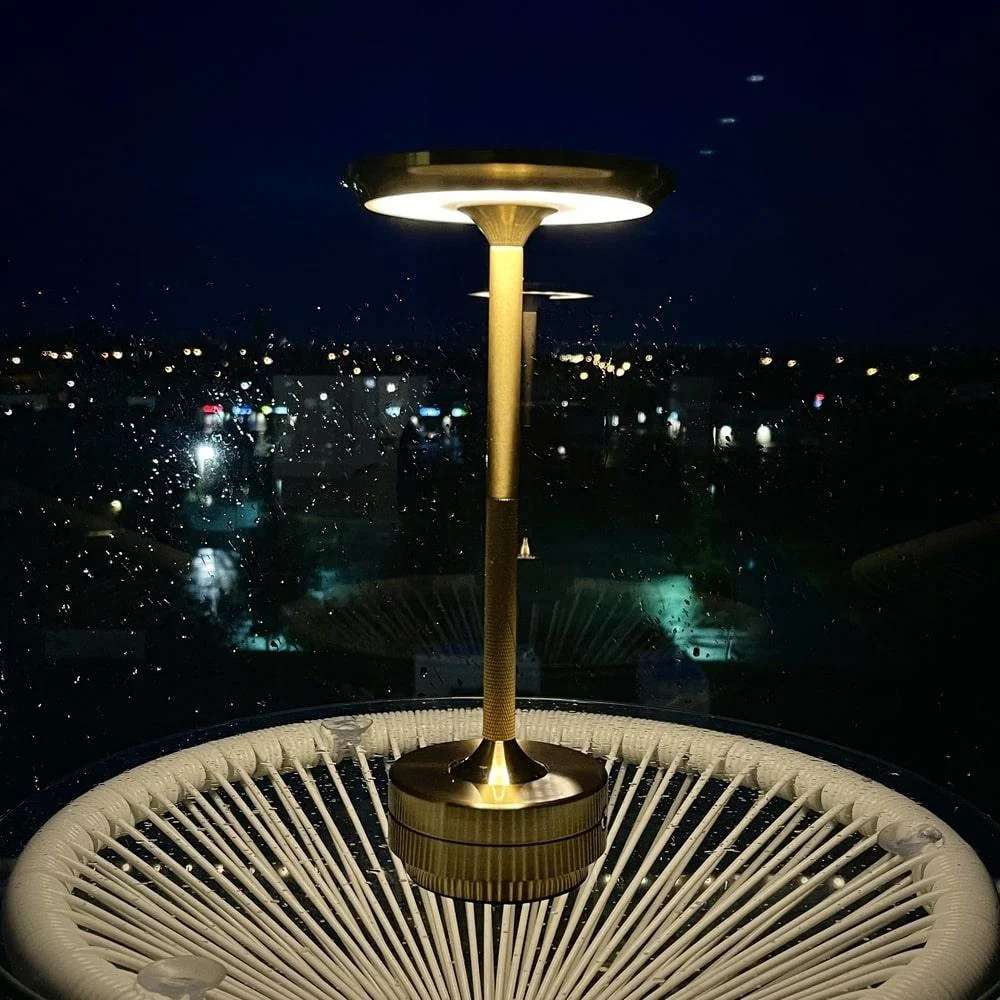 Ambient Metallic Wireless Table Lamp -  - #tag1#
