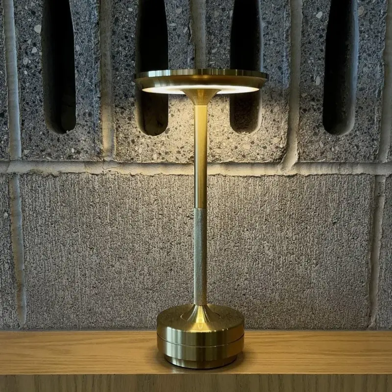 Ambient Metallic Wireless Table Lamp tag1