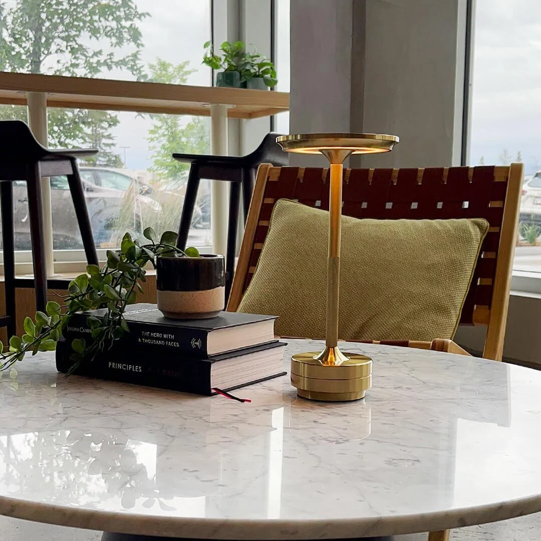 Ambient Metallic Wireless Table Lamp -  - #tag1#