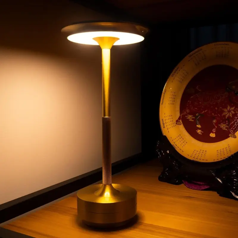 Ambient Metallic Wireless Table Lamp tag1