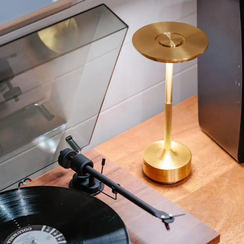 Ambient Metallic Wireless Table Lamp tag1