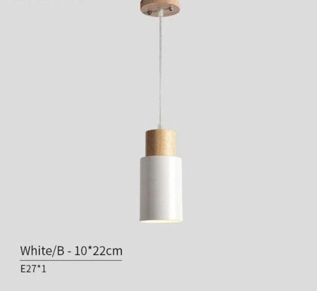 Ambrose - Modern Nordic Long Hanging Wood Light -  - #tag1#