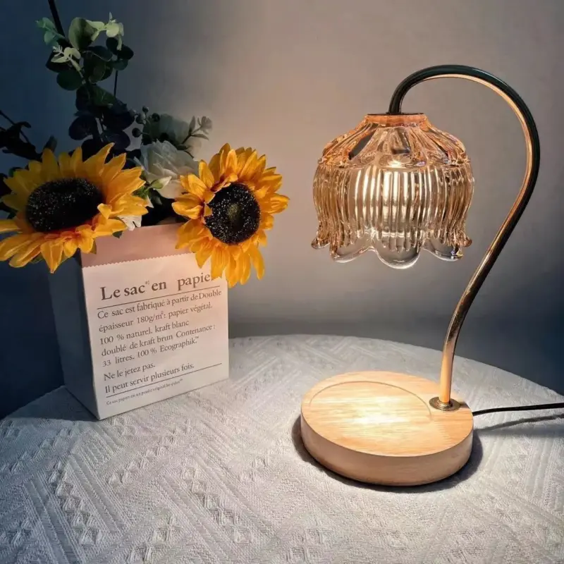 American Design Table Lamp Smokeless Temperature Regulating Retro Night Light Aromatherapy and Wax Melting Lamp 6a19ac7b 41f9 46b7 af00 bb27a3c16c46