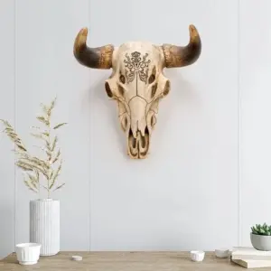 Retro Skull - Wall Decoration - American Country Style - Ethnic Decoration