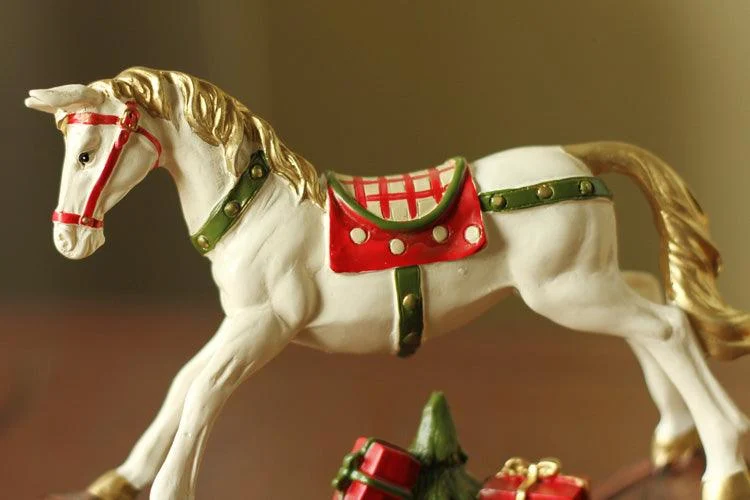 American Country Horse Crafts Resin Sculptures and Statues -