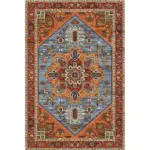 American Retro Bedside Rugs for Bedroom Non Slip Mat Washable for Lounge