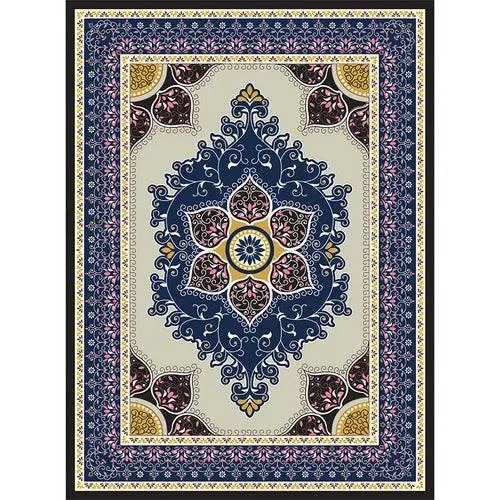 American Retro Bedside Rugs for Bedroom Non-Slip Mat Washable for Lounge -
