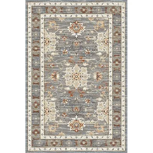 American Retro Bedside Rugs for Bedroom Non-Slip Mat Washable for Lounge -