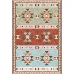 American Retro Bedside Rugs for Bedroom Non Slip Mat Washable for Lounge