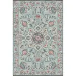 American Retro Bedside Rugs for Bedroom Non Slip Mat Washable for Lounge