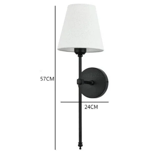 American Retro Industrial Style Bedroom Hotel Bathroom Restroom Restaurant Wall Sconce -  - #tag1#
