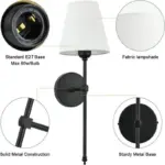American Retro Industrial Style Bedroom Hotel Bathroom Restroom Restaurant Wall Sconce tag1