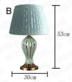 Americana glow antique desk lamp tag1