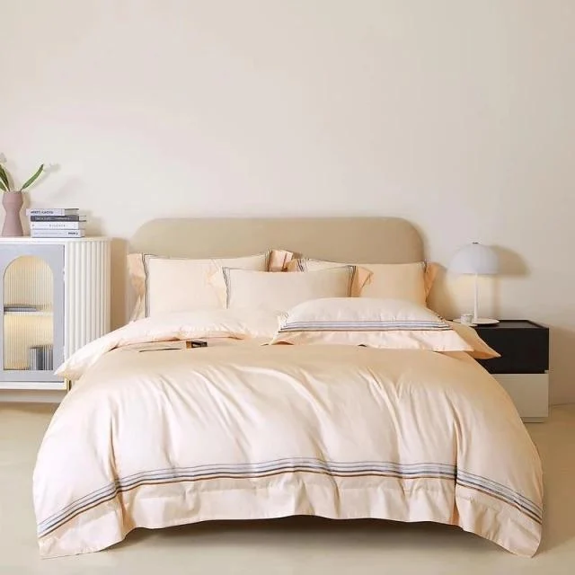 Amsterdam Orange – Duvet Cover Set made of Egyptian Cotton -  - #tag1#