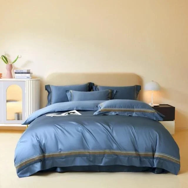 Amsterdam Orange – Duvet Cover Set made of Egyptian Cotton -  - #tag1#