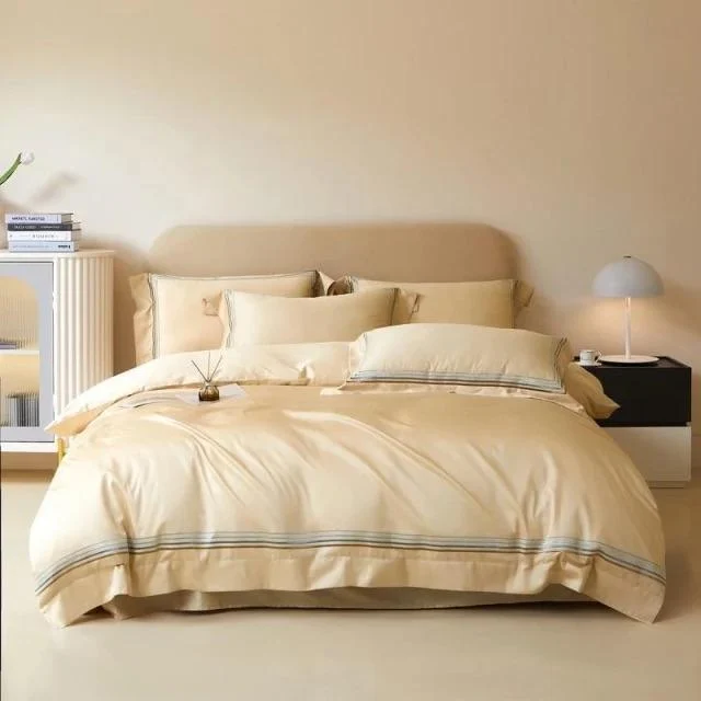 Amsterdam Orange – Duvet Cover Set made of Egyptian Cotton -  - #tag1#