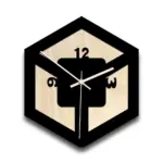Analogue Creative Wall Decor Clock for Home