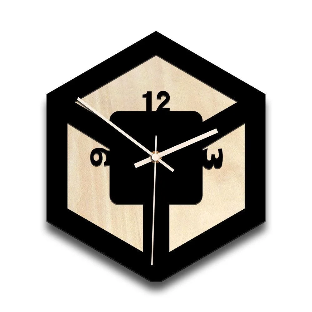 Analogue Creative Wall Décor Clock for Home -
