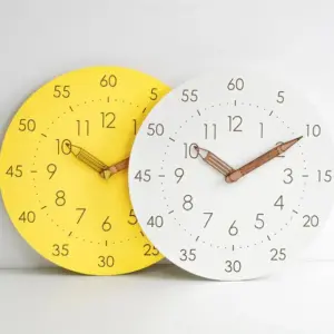 Analogue Noiseless Childrens Wall Décor Clock - 