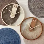 Analogue_Noiseless_Wooden_Wall_Clock_for_Home_-_-4124322 Analogue Noiseless Wooden Wall Clock for Home