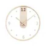 Analogue_Noiseless_Wooden_Wall_Clock_for_Home_-_-4124333 Analogue Noiseless Wooden Wall Clock for Home