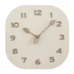 Analogue Square Wall Decor Clock for Home