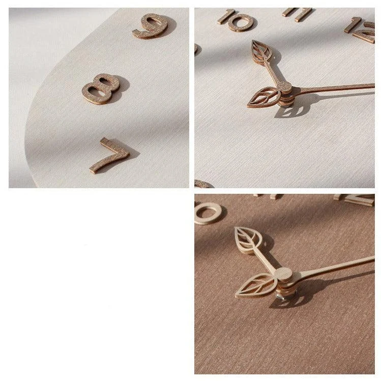 Analogue Square Wall Décor Clock for Home -