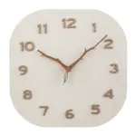 Analogue Square Wall Decor Clock for Home