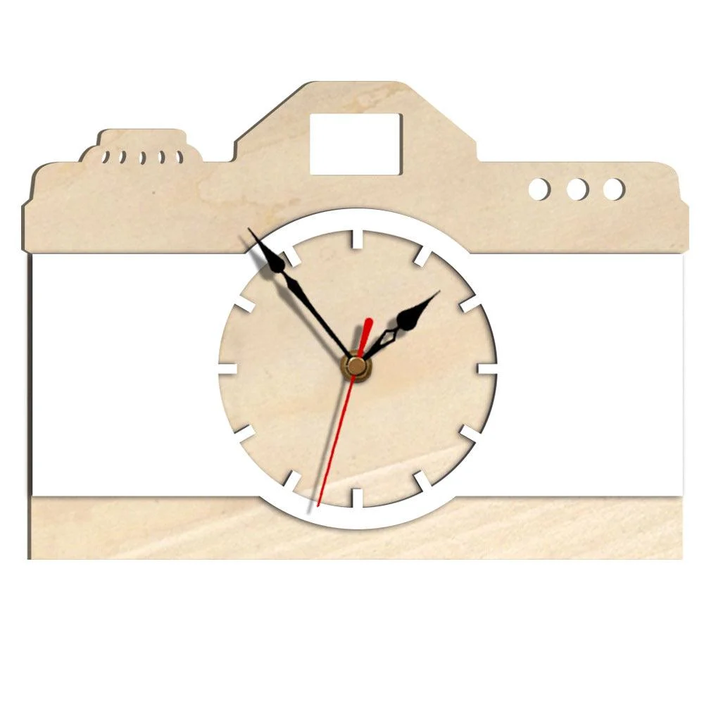 Analogue Wall Décor Clock Gift for Photographer -