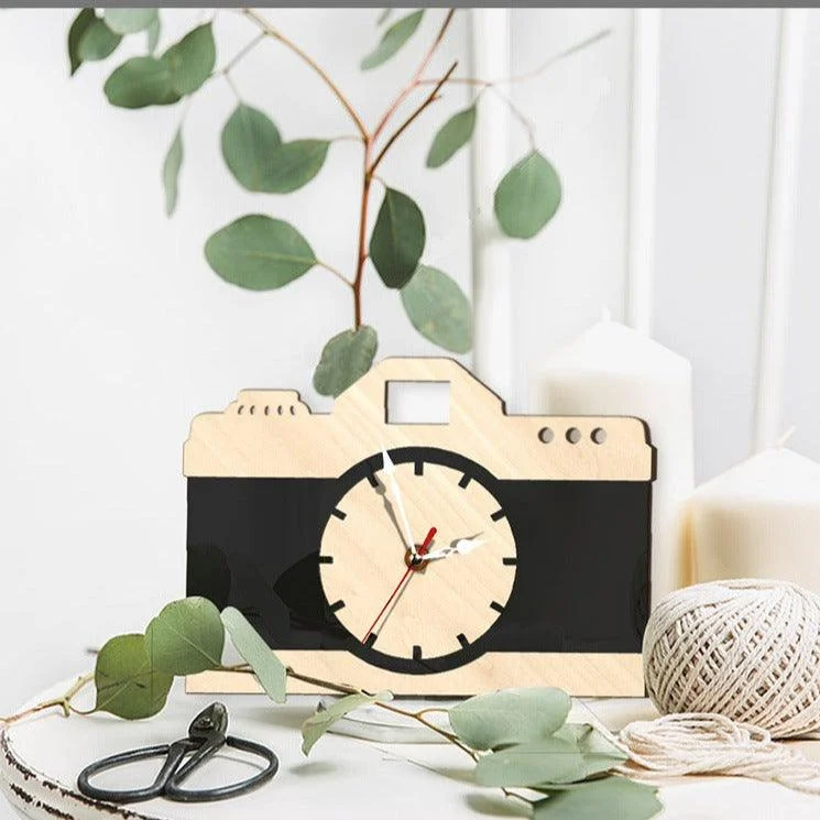 Analogue Wall Décor Clock Gift for Photographer -