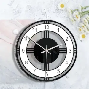 Analogue Wall Décor Clock for Living Room