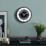 Analogue Wall Decor Clock for Living Room