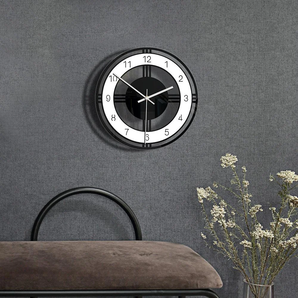 Analogue Wall Décor Clock for Living Room -