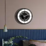 Analogue Wall Decor Clock for Living Room