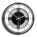 Analogue Wall Decor Clock for Living Room