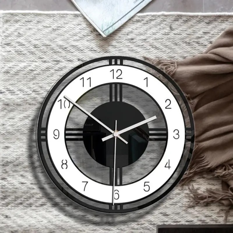 Analogue Wall Decor Clock for Living Room