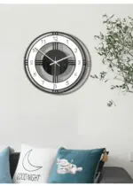 Analogue Wall Decor Clock for Living Room