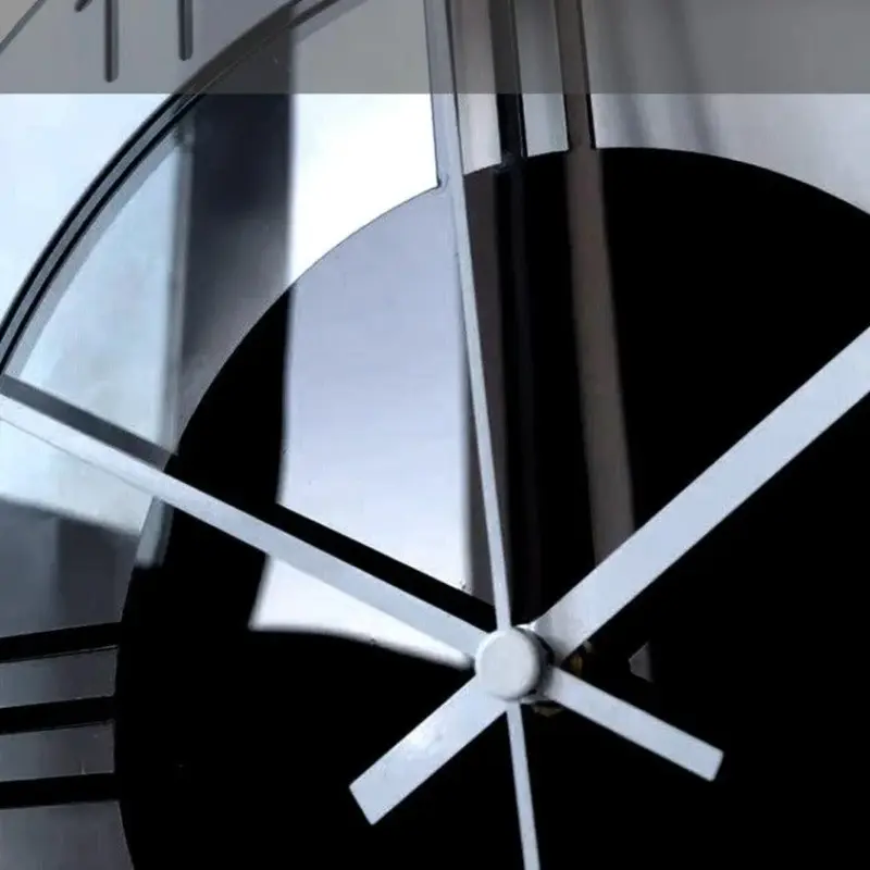Analogue Wall Decor Clock for Living Room