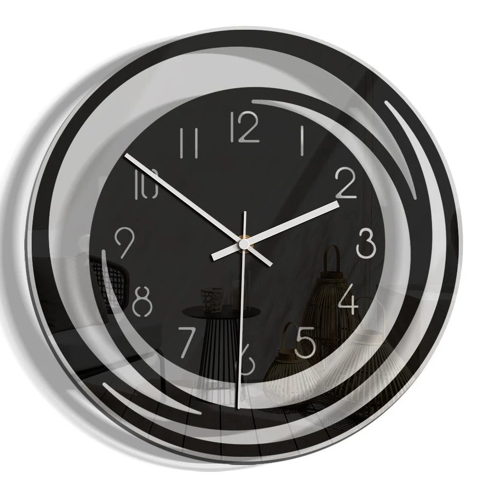 Analogue Wall Décor Silent Clock for Home -