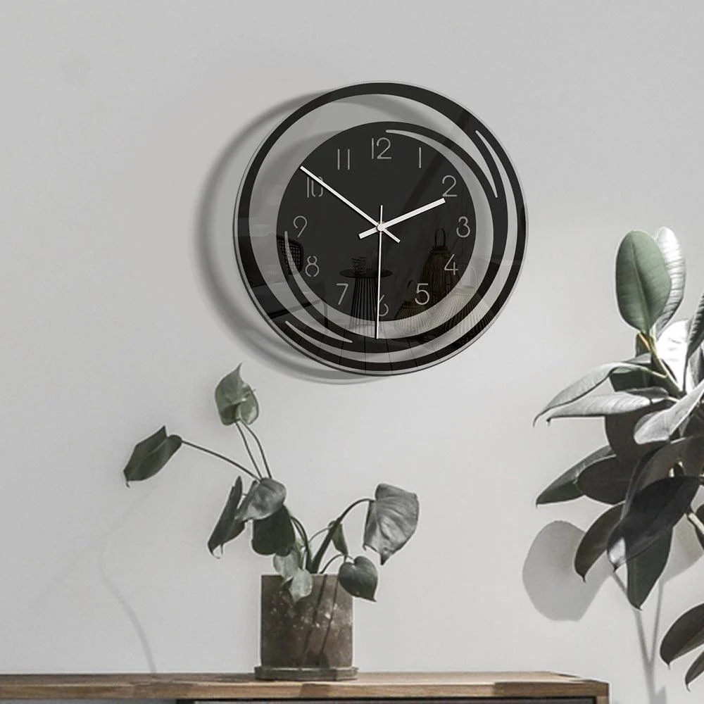 Analogue Wall Décor Silent Clock for Home -