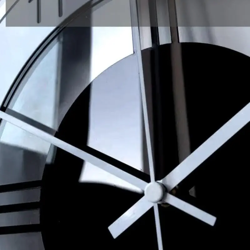 Analogue Wall Decor Silent Clock for Home