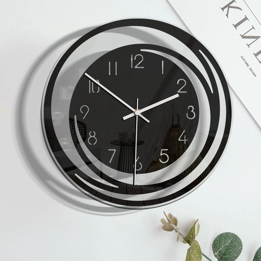 Analogue Wall Décor Silent Clock for Home -